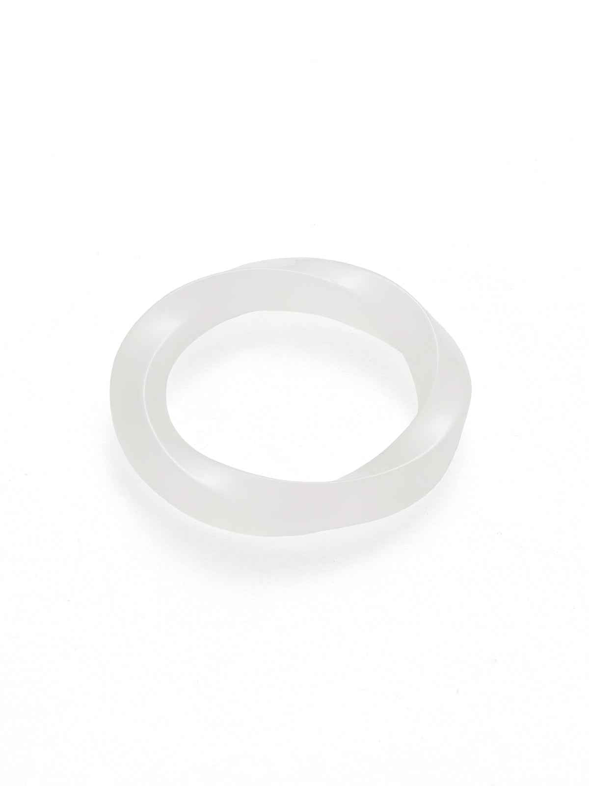 Jade Twisted Band Ring
