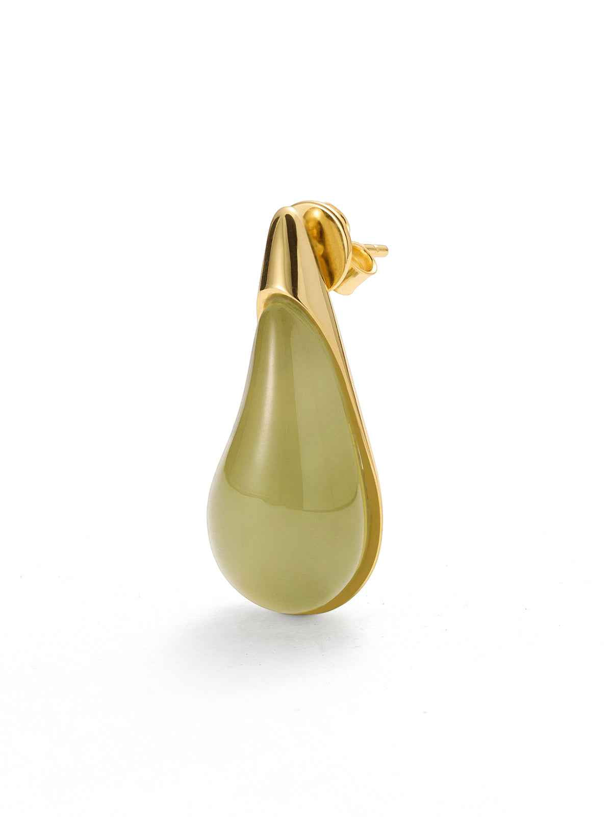 Teardrop Jade Earrings