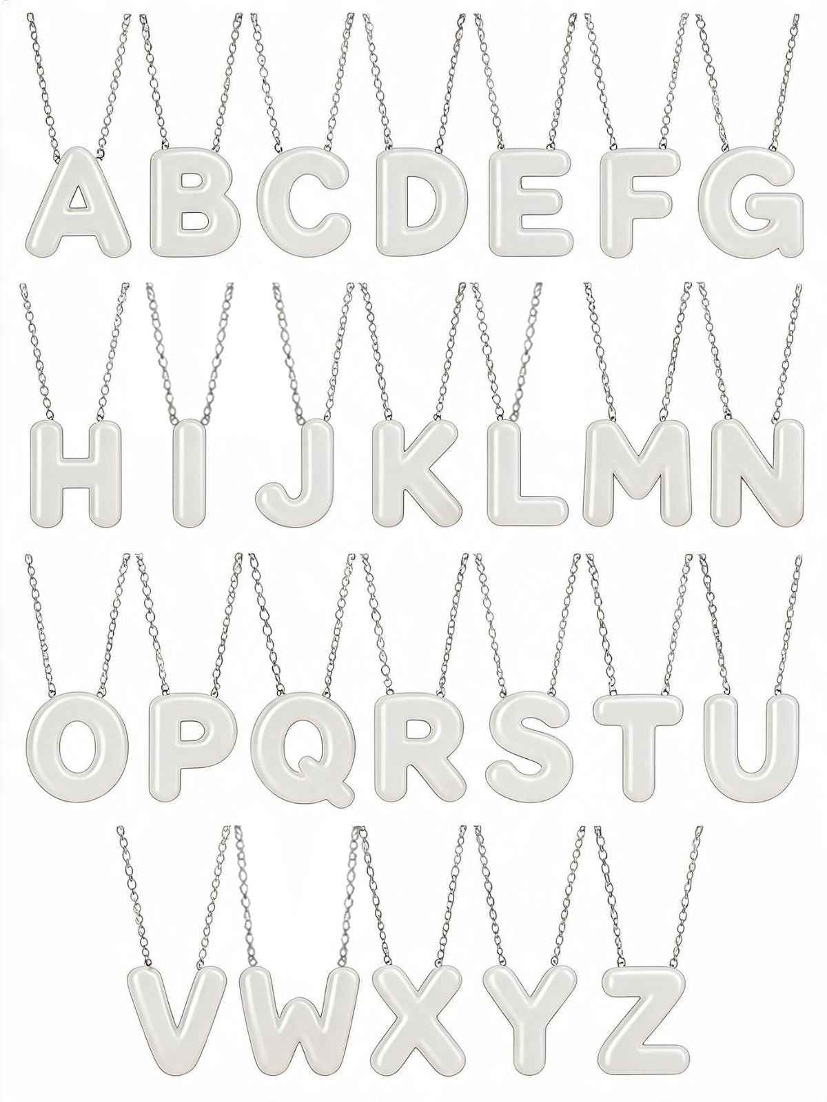 Initial Letter Necklace