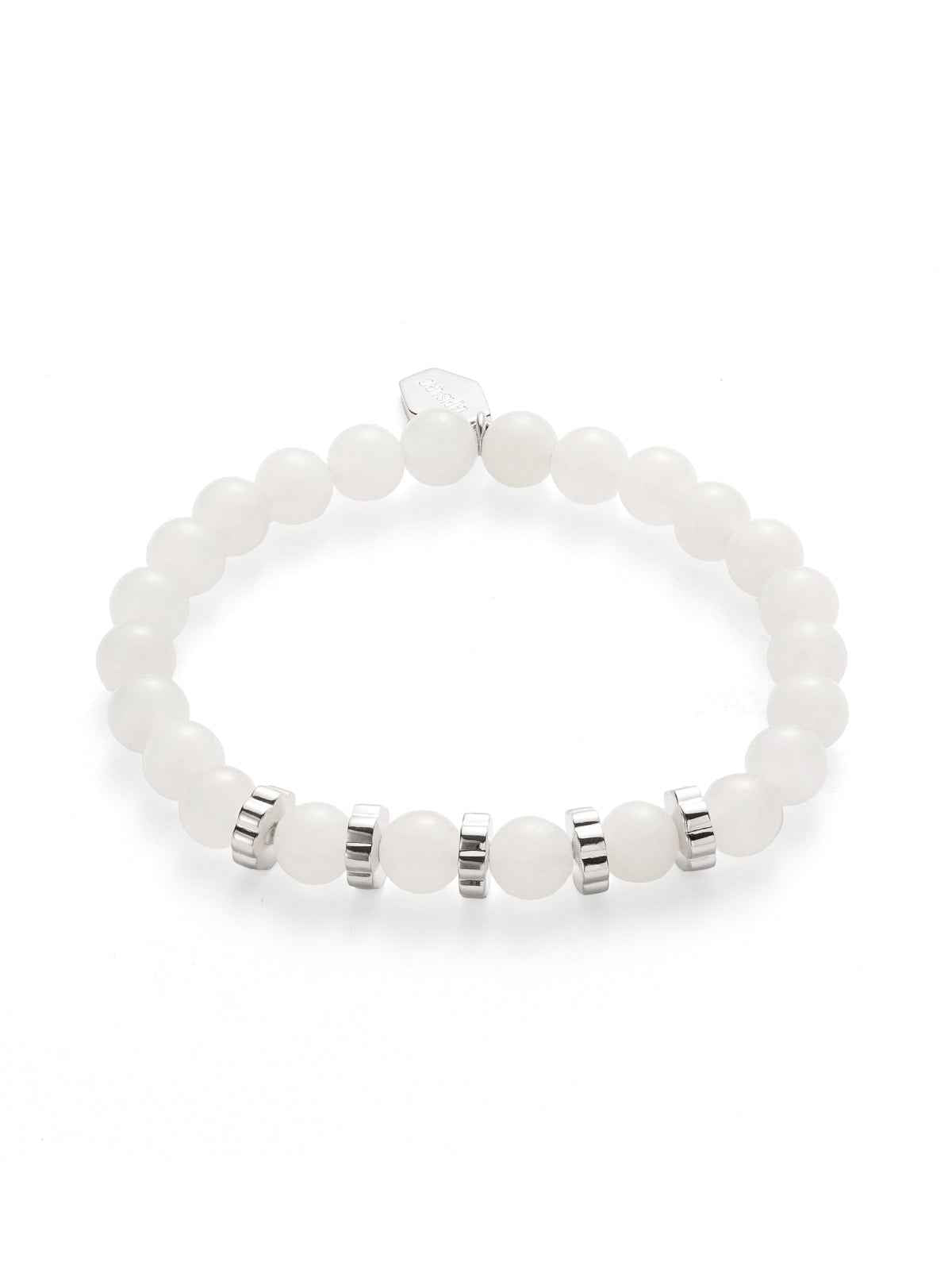 Aura Beaded Hetian Jade Bracelet