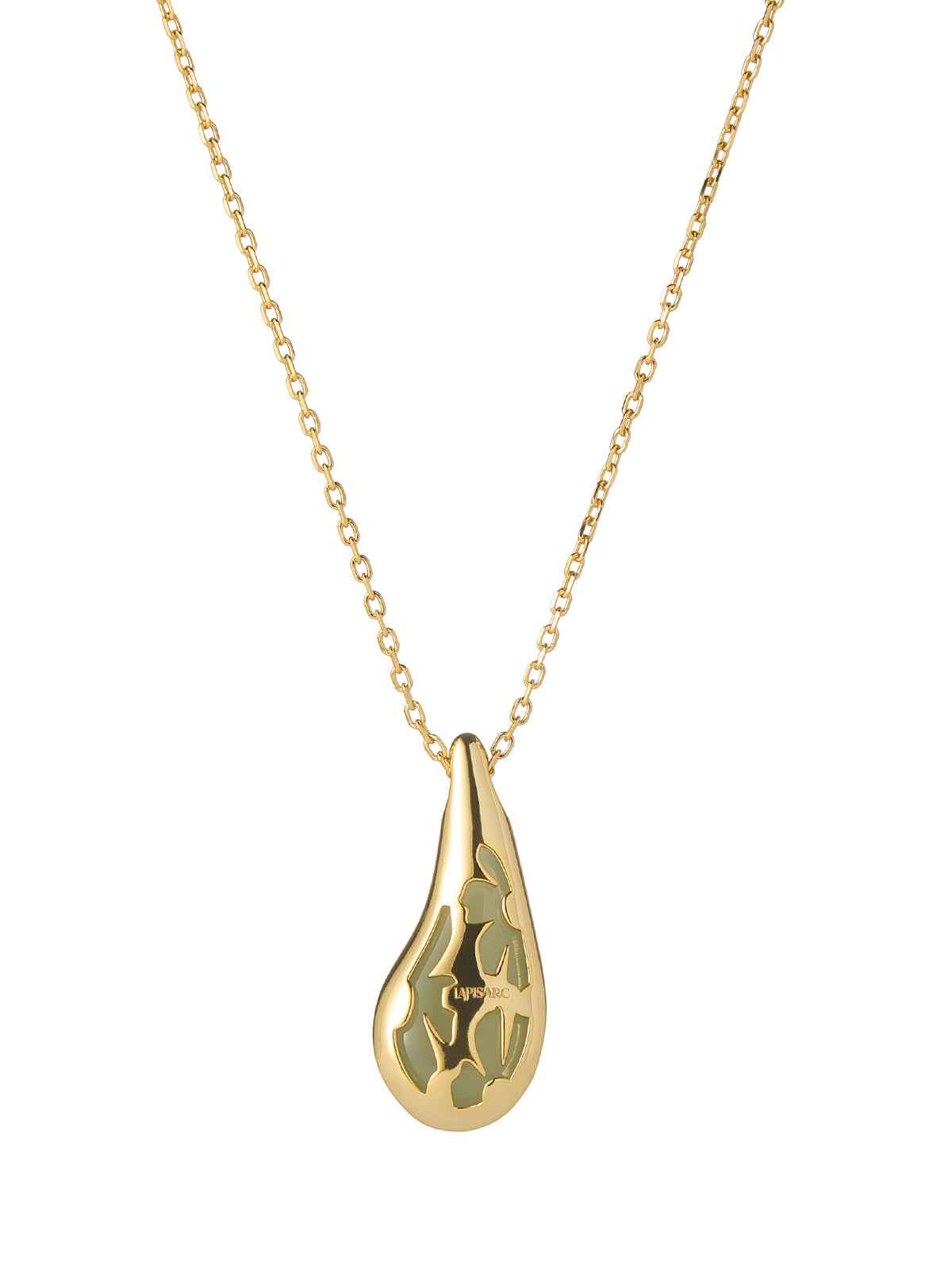 Serene Drop Hetian Jade Necklaces