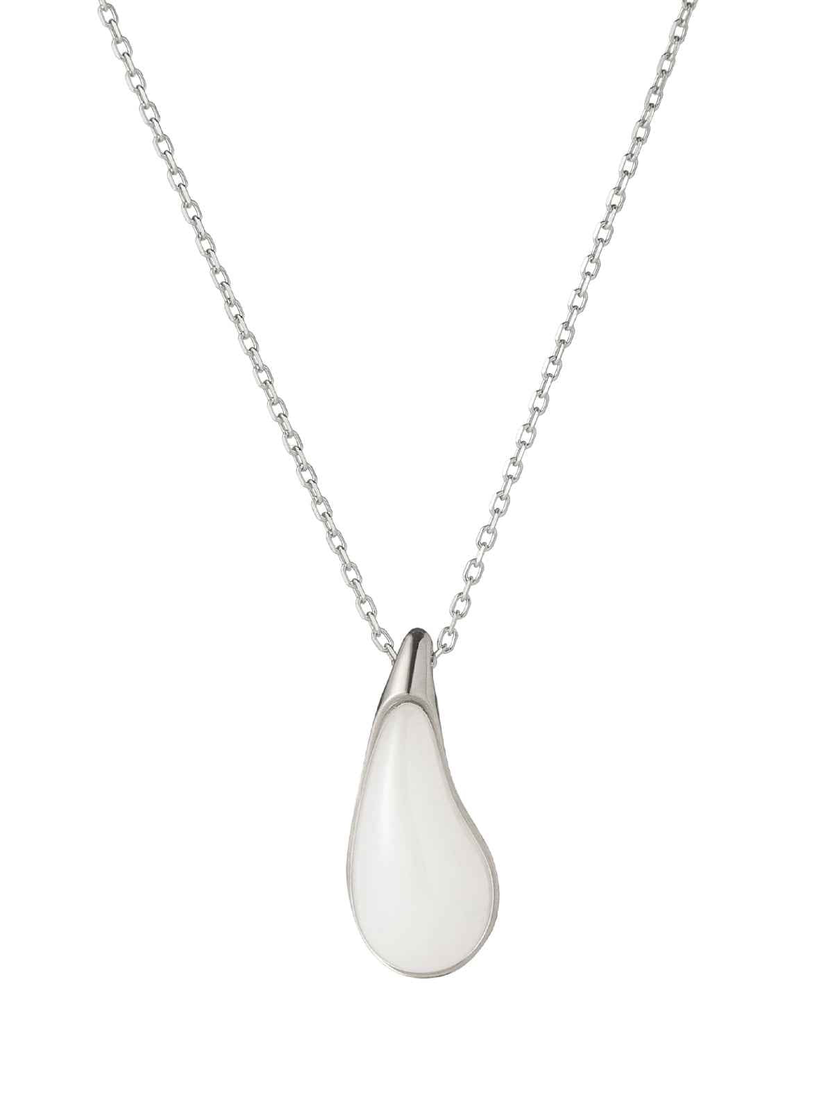 Serene Drop Hetian Jade Necklaces