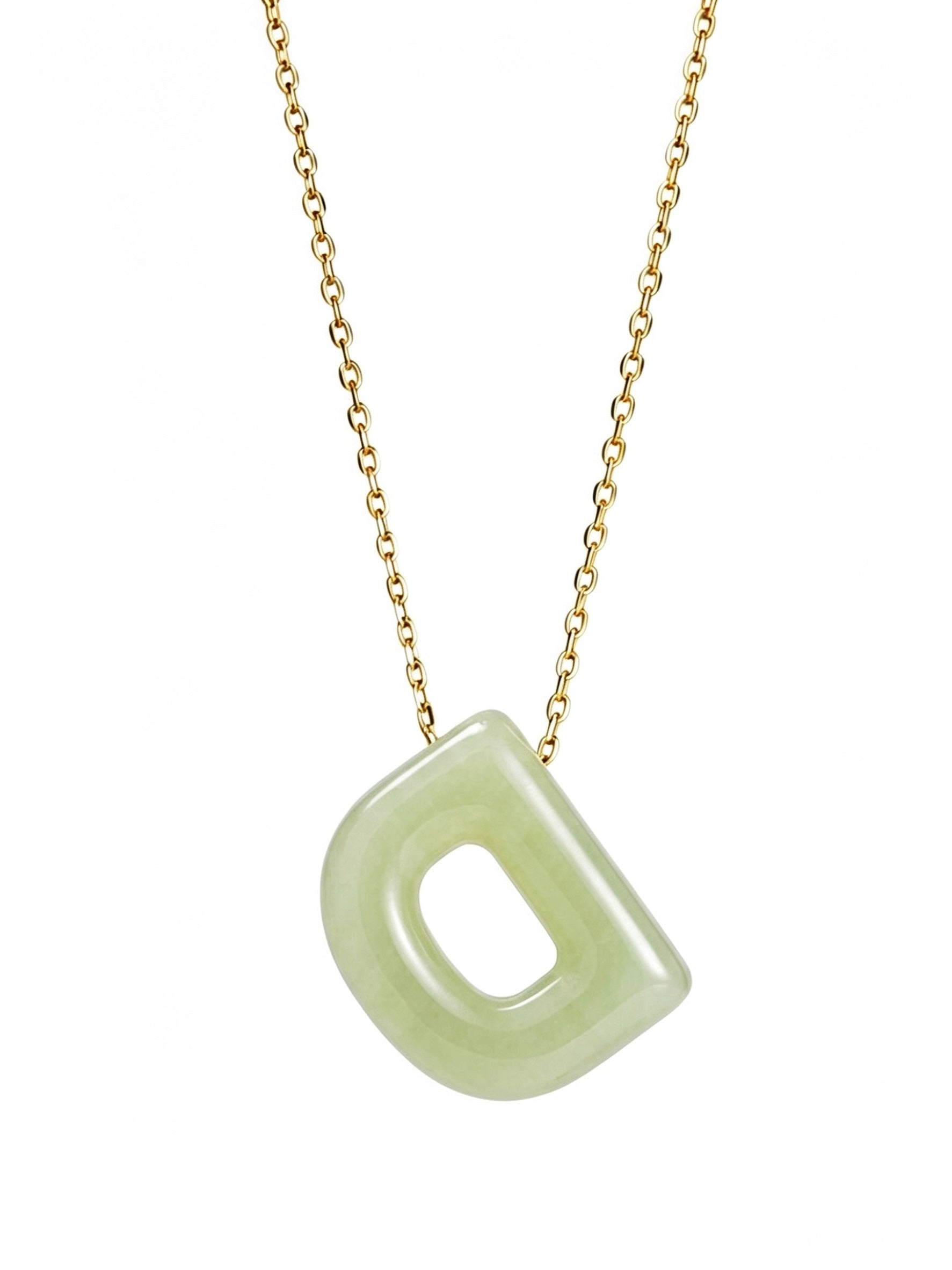 Initial Letter Necklace - Lapis Arc